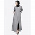 Denim executive coat Abaya